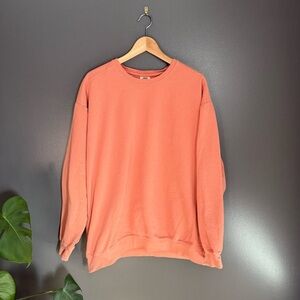 Terracotta colored sweatshirt